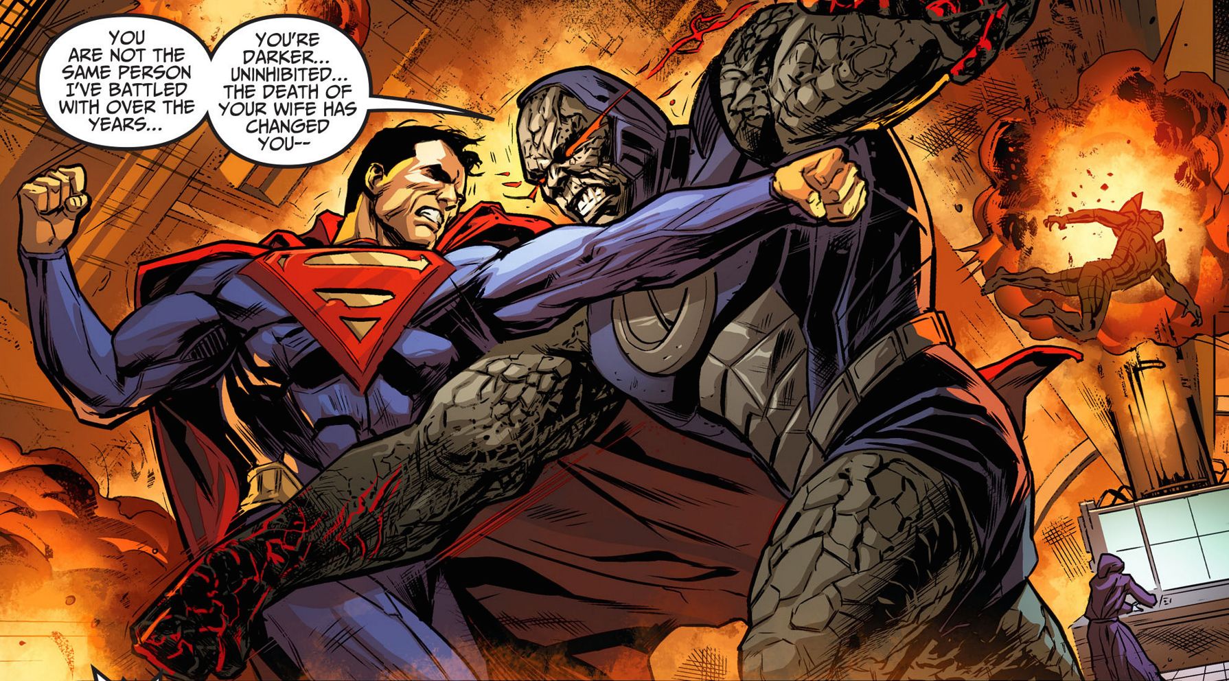 3. La Inteligencia y Fuerza de Darkseid es sobrehumana y superior a Thanos....